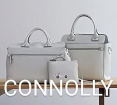 CONNOLLY◇コノリー◇レザートートバッグ◇オフホワイト◇上質◇希少 CONNOLLY◇コノリー◇レザートートバッグ◇オフホワイト◇上質◇希少
