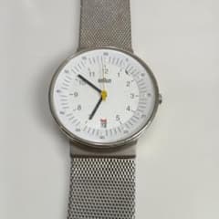 BRAUN メッシュバンド 時計 BNH0082 稼働不確認 - メルカリ