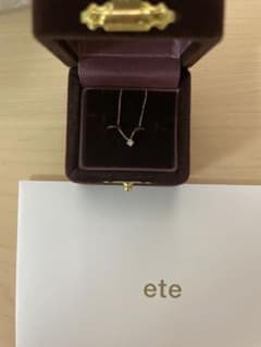 エテ ete  K10 レイヤー ダイヤモンド ネックレスのサムネイル