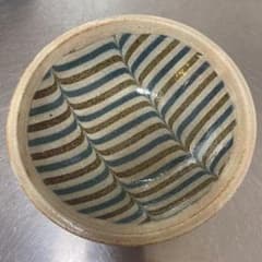 牧谷窯★杉本義訓　練り込み　丸鉢　中のサムネイル