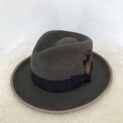 【デッドストック】ステットソン　ハット　57　ウール