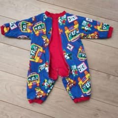Baby Mickey リバーシブル ロンパース 古着のサムネイル