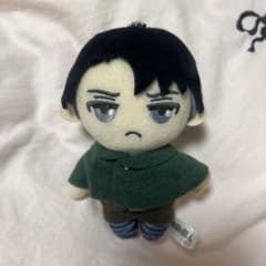 進撃の巨人 リヴァイ ぬいぐるみマスコットのサムネイル