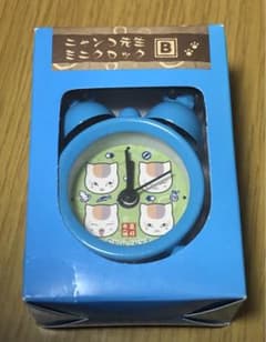 貴重 ニャンコ先生 目覚ましミニクロック 未開封 - メルカリ