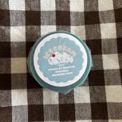 新品☆ エトワールエグリオット マスキングテープ ICECREAM カモ井製
