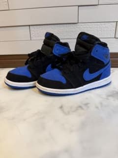 NIKE キッズ スニーカー ブルー ブラックのサムネイル