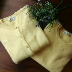 BELLE MAISON  パステルイエロー　アンサンブルのサムネイル