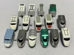 カプセルプラレール 新幹線 15両 JR東日本 まとめ売り①のサムネイル