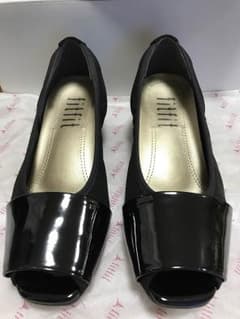 fitfitパンプス  22.5cm  ブラックのサムネイル