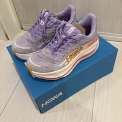 HOKA WBONDI 9スニーカーパープル23㎝女性用価格コメント相談可能