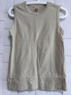 ベージュ ノースリーブ Tシャツのサムネイル