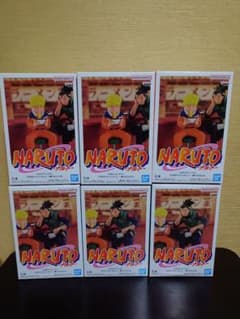 NARUTO うずまきナルト イルカ フィギュア 一楽でのひととき 6体セット