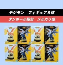 送料込】デジモンアドベンチャー フィギュア8体 パタモン エンジェモン