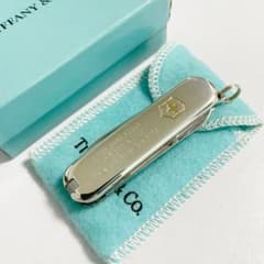 美品 SV 18K ティファニー ビクトリノックス コラボ マルチツール 