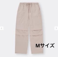 パラシュートパンツ　ピンク　GUのサムネイル