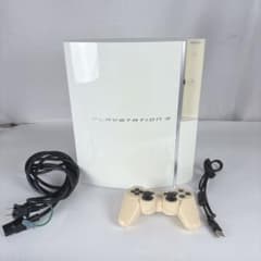 SONY PS3 CECHL00 ホワイト 本体 コントローラー付 ジャンク - メルカリ
