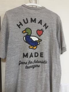 HUMAN MADE Tシャツ グレー ポケット付きのサムネイル