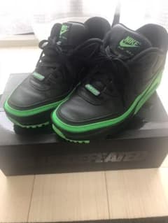 NIKE UNDEFEATED AIR MAX90 黒緑のサムネイル