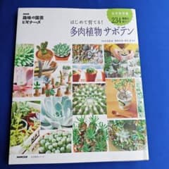はじめて育てる！多肉植物サボテン NHK趣味の園芸ビギナーズのサムネイル