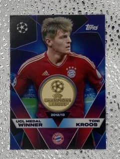 Topps Toni Kroos UCL Medal Winner 카드