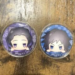 鬼滅の刃 冨岡義勇 胡蝶しのぶ缶バッジ 2個セット - メルカリ