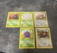 ポケモンカード 英語版 初期 5枚まとめ売り Gloom Exeggcuteのサムネイル