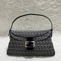 【良品】FENDI フェンディ マンマバケット ショルダーバッグ ズッキーノのサムネイル