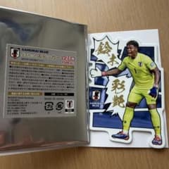 サッカー日本代表 鈴木彩艶 ダイカットステッカーのサムネイル