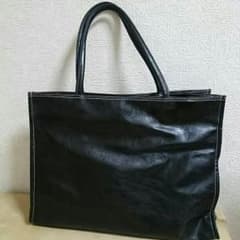 値下げしました【COMME CA ISM】黒トートバッグのサムネイル