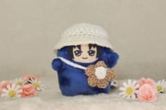 モンぬい　白い帽子(パケハ風) お花ポシェット　今ならおまけ付きのサムネイル