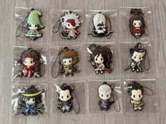 전국 BASARA4 고무 스트랩 컬렉션 Vol.1 Vol.2