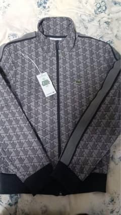 LACOSTE モノグラム　総柄 トラックジャケットのサムネイル