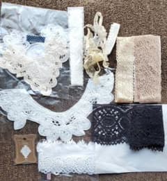バテンレース、アンティークレースその他色々ハンドメイド　Cのサムネイル