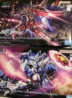 新品】ガンプラ インフィニットジャスティスガンダム弐式、ギャン