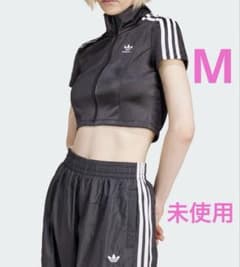 【未使用】adidas アディダス アディカラー 半袖トラックトップ ジャージのサムネイル