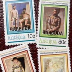 74046セール現品限　外国切手　ロシア発行コスチューム9種揃 74046セール現品限 外国切手 ロシア発行コスチューム9種揃