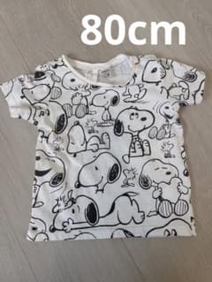 H＆M スヌーピー Tシャツ 80のサムネイル