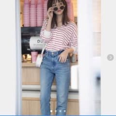 GRL ハイウエストテーパードデニムパンツのサムネイル