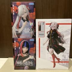 神椿市建設中。　夜河世界　朝主派流　フィギュア3点まとめ売り