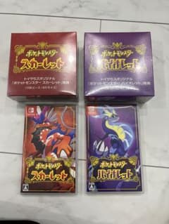 ポケットモンスターバイオレット　スカーレット  セット　特典のパズル付き❗️のサムネイル