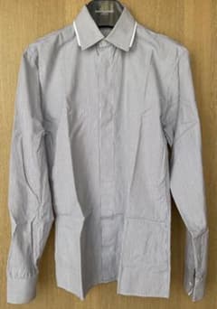 【値下】希少定価9万 07AWディオールオム Diorストライプシャツ37 値下】希少定価9万 07AWディオールオム Diorストライプシャツ37 - メルカリ