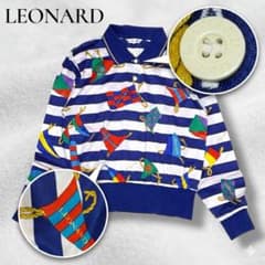 LEONARD SPORT 長袖ポロシャツ 42 | ซื้อที่ Mercari จากประเทศญี่ปุ่น