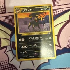 旧裏ブラッキー_プレミアムファイル2 PROMO 第2世代☆neoポケモン