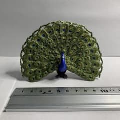 Safari社 孔雀フィギュア 約10cm 2007年製のサムネイル