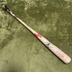 【梅野隆太郎　選手】直筆サイン 実使用　阪神タイガース公式バット 梅野隆太郎 選手】直筆サイン 実使用 阪神タイガース公式バット - メルカリ