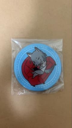 Arakezuri缶バッジ 狼 キャラクターのサムネイル