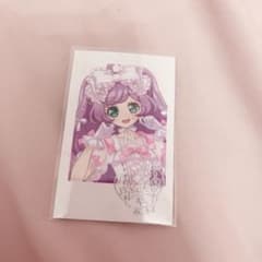 プリパラ LAFARY ラファリー コラボ ノベルティーカード 真中らぁら