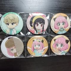SPY×FAMILY 缶バッジ 6種セット アーニャ ヨル ロイド - メルカリ