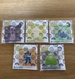 ぽこあポケモン　アクリルパズルキーホルダー5種のサムネイル