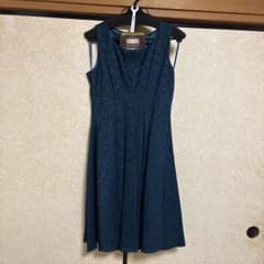ダークティール ノースリーブドレスのサムネイル